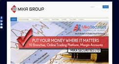 Desktop Screenshot of mikagroupbd.com